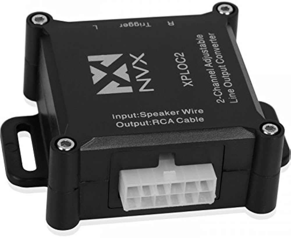 Amazon.com: NVX XPLOC2 2-Channel 300W Adjustable Line Output