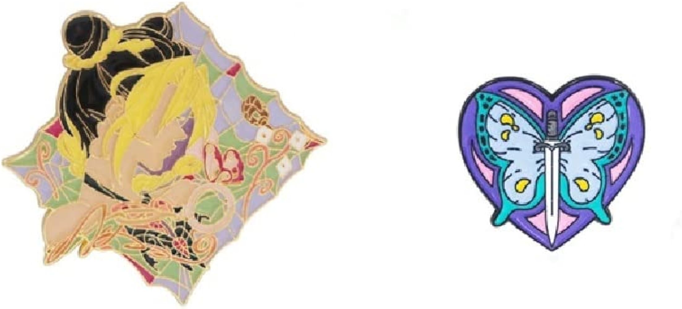 Amazon.co.jp: ジョジ冒険 バッジ ストーンオシャン 缶バッジ 空徐倫