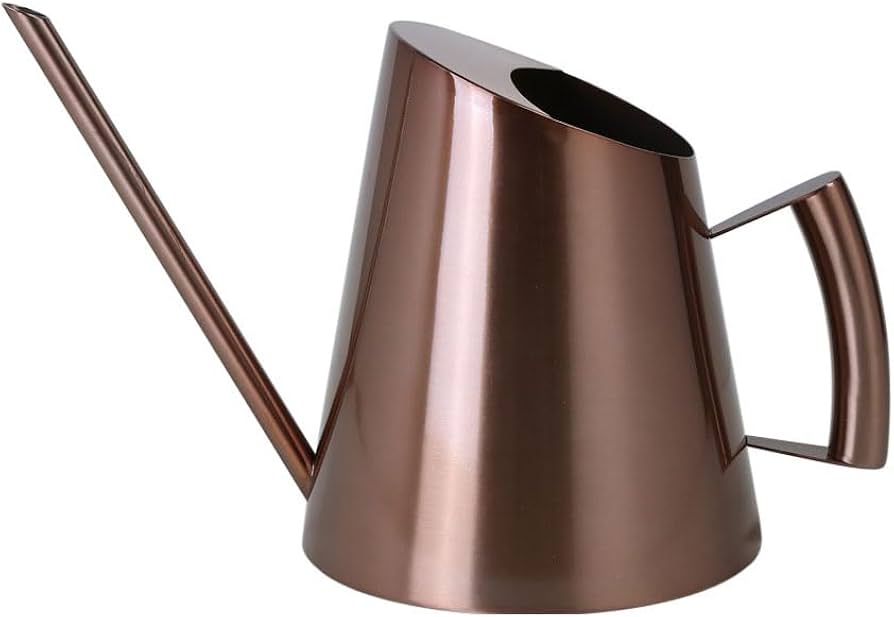 Amazon.co.jp: じょうろ おしゃれ ステンレス ジョウロ A 銅色