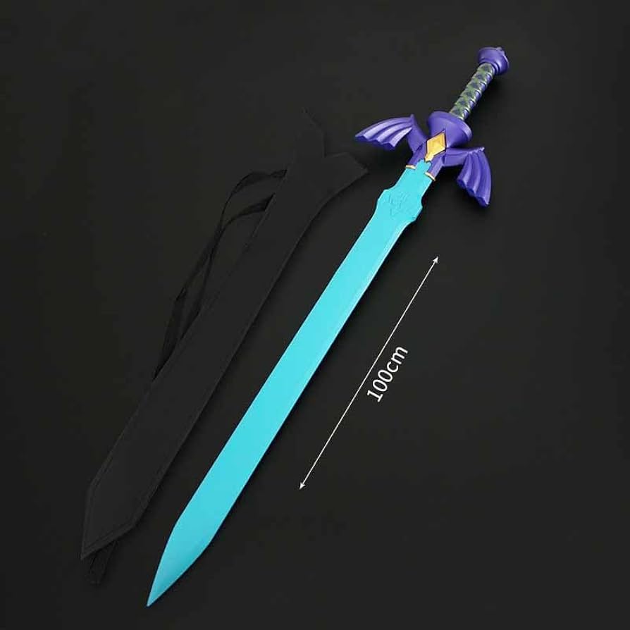 Amazon.co.jp: リンク マスターソード 剣 コスプレ パープル