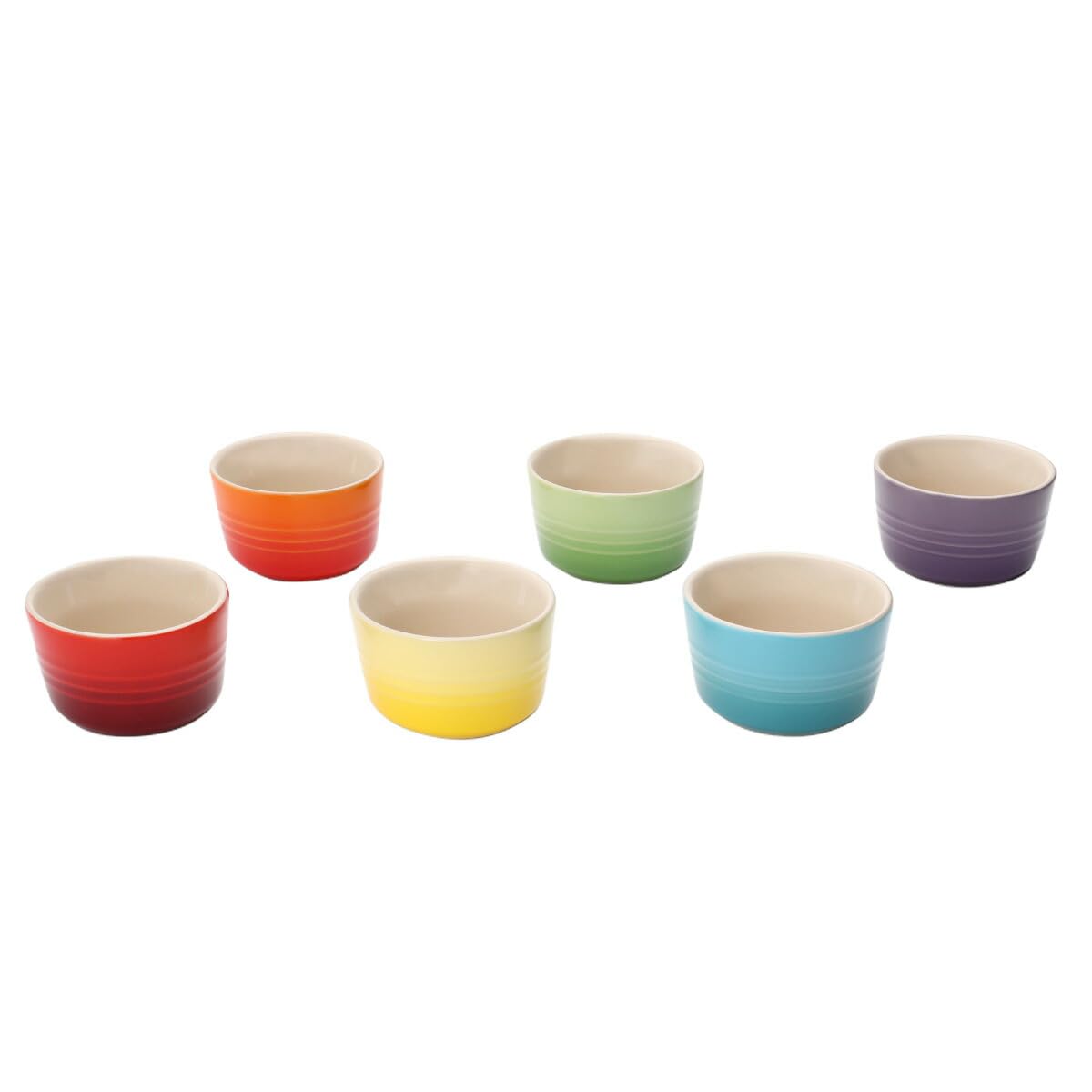 Amazon.co.jp: ル・クルーゼ(Le Creuset) ミニラムカン 6個セット