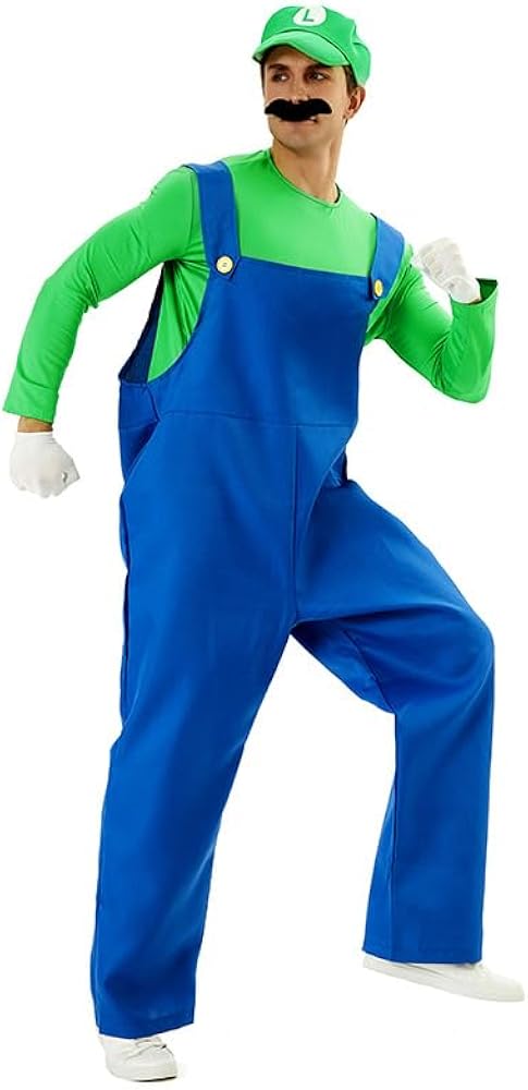 Amazon.co.jp: [Sprouor] マリオ ルイージ コスプレ衣装 「 All