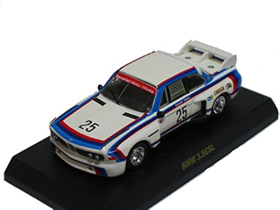 Amazon.co.jp: 京商 1/64 BMW ミニカーコレクション BMW 3.5CSL No,25