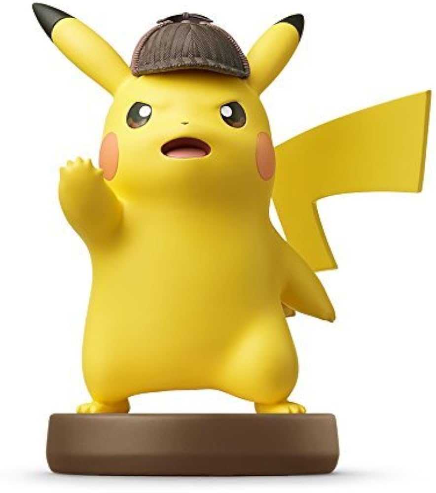 Amazon | amiibo 名探偵ピカチュウ (ポケモンシリーズ) | ゲームソフト
