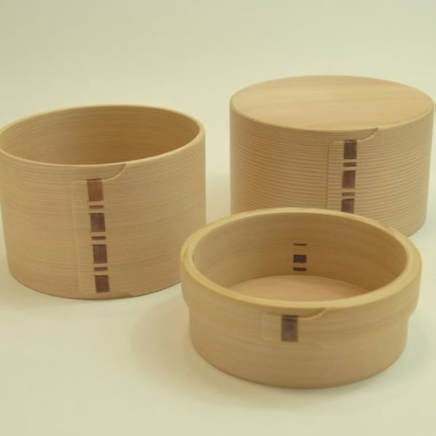 Amazon | 【柴田慶信商店】 曲げわっぱきこり弁当箱 | 柴田慶信商店