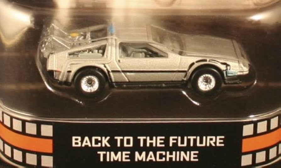 Amazon.com: Hot Wheels Retro Back to the Future 1:55 Die Cast Car