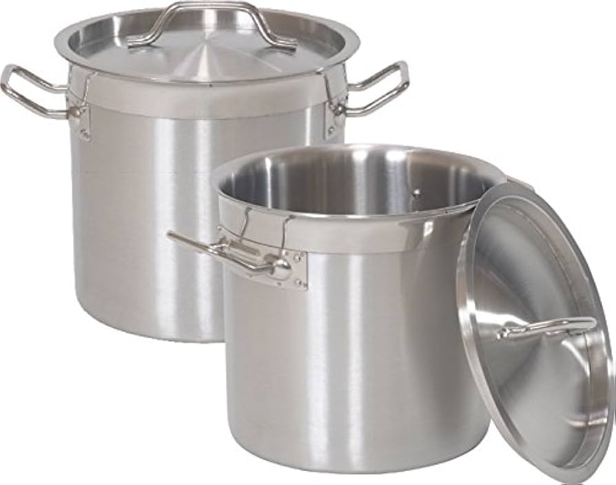 Amazon｜ダイシン商事 ステンレス寸胴鍋 IH28 28cm ステンレス 鍋 蓋
