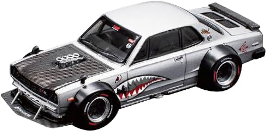 Amazon | POP RACE x Enigma 1/64 SKYLINE GT-R V8 DRIFT (HAKOSUKA
