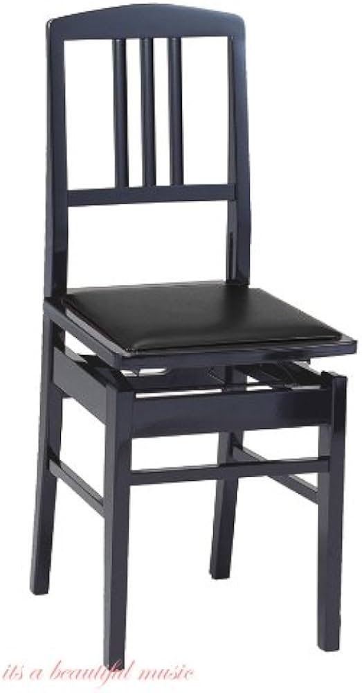 Amazon | 日本製 トムソン椅子 NO.5タイプ【特注】 座部シートブラック