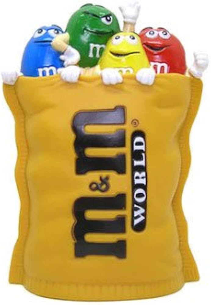 Amazon.co.jp: 【M&M's Coin Bank】 エム・アンド・エムズ ソフビ 貯金