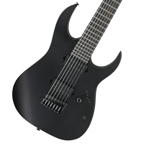 Amazon.com: Ibanez Iron Label RGIXL7 - Black Flat : Musical