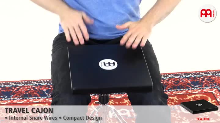 Amazon.co.jp: MEINL Percussion マイネル トラベルカホン TCAJ1BK