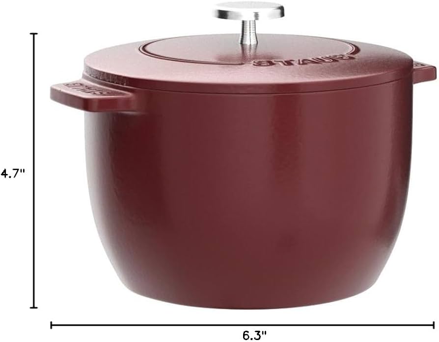 Amazon.com: Staub La Cocotte de GOHAN 40511-827 Cherry S 4.7