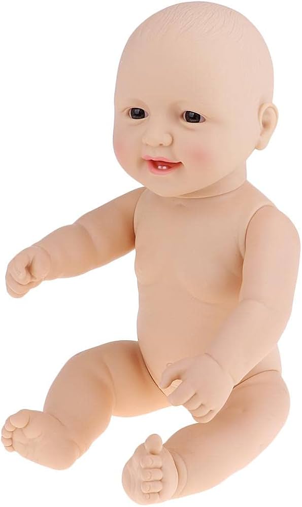 Amazon.co.jp: 50cmドール 赤ちゃん女の子人形 新生児ベビードール