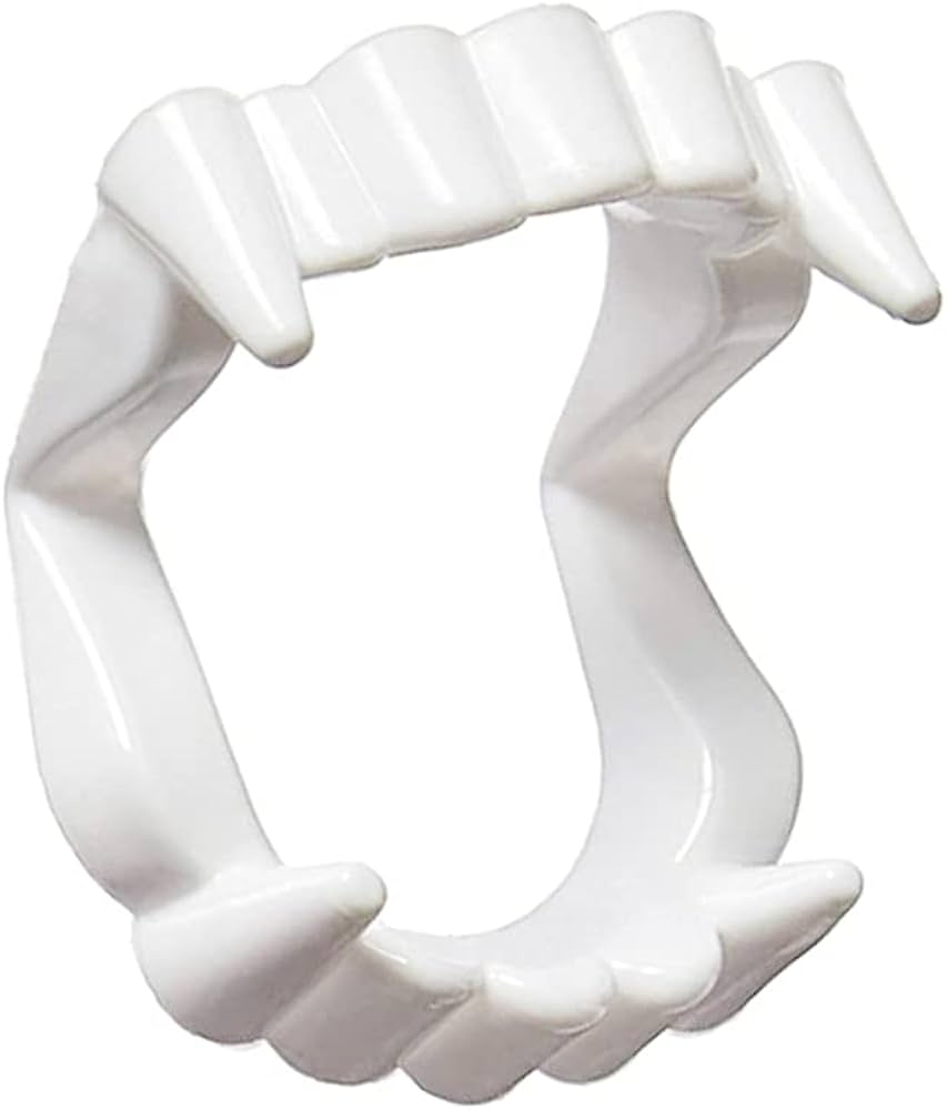Amazon.com: Dzrige Halloween Plastic Vampire Teeth Demon Fangs