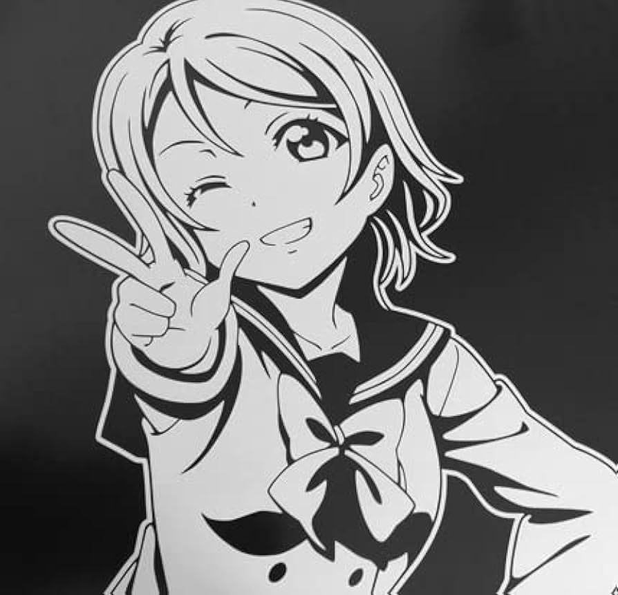 Amazon.co.jp: 痛車ラブライブ！サンシャイン!!渡辺 曜（制服Ver