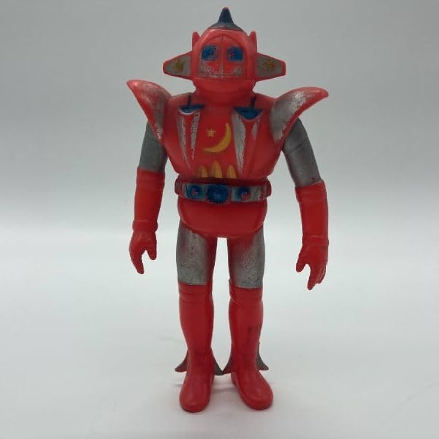 Amazon.co.jp: 無版権 宇宙鉄人キョーダイン スカイゼル ソフビ ミドル