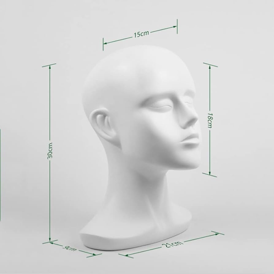 Amazon.co.jp: マネキンヘッド、ダミースタンドモデル、かつら頭