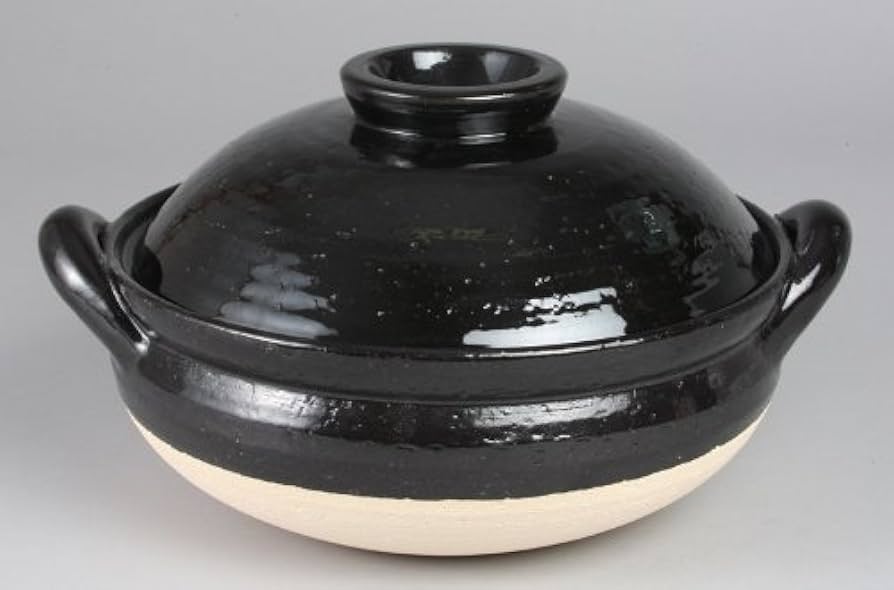 Amazon｜長谷園 土鍋 ヘルシー 蒸し鍋 大 31 cm 3000 ml 3-5人用 直火