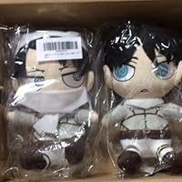 Amazon.co.jp: 進撃の巨人 ちみキャラぬいぐるみ お掃除 リヴァイ : ホビー