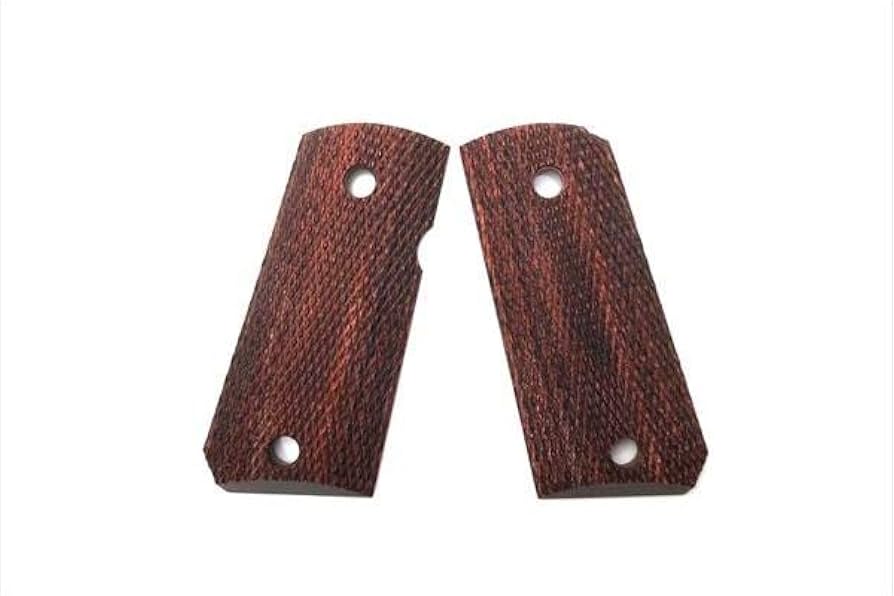 Amazon | ウッドグリップ デトニクス.45 (フルチェッカー/ブラウン