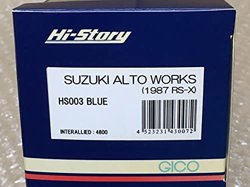 Amazon | Hi-Story 1/43 スズキ アルト ワークス ALTO WORKS 1987 RS-X
