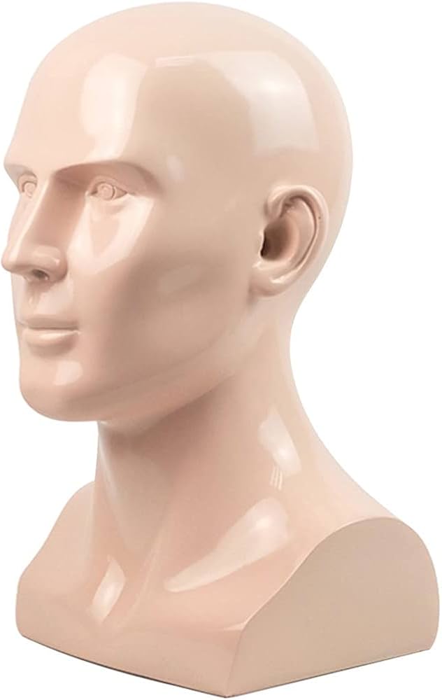 Amazon.co.jp: シミュレーションヘッドマネキン 男性用ウィッグ