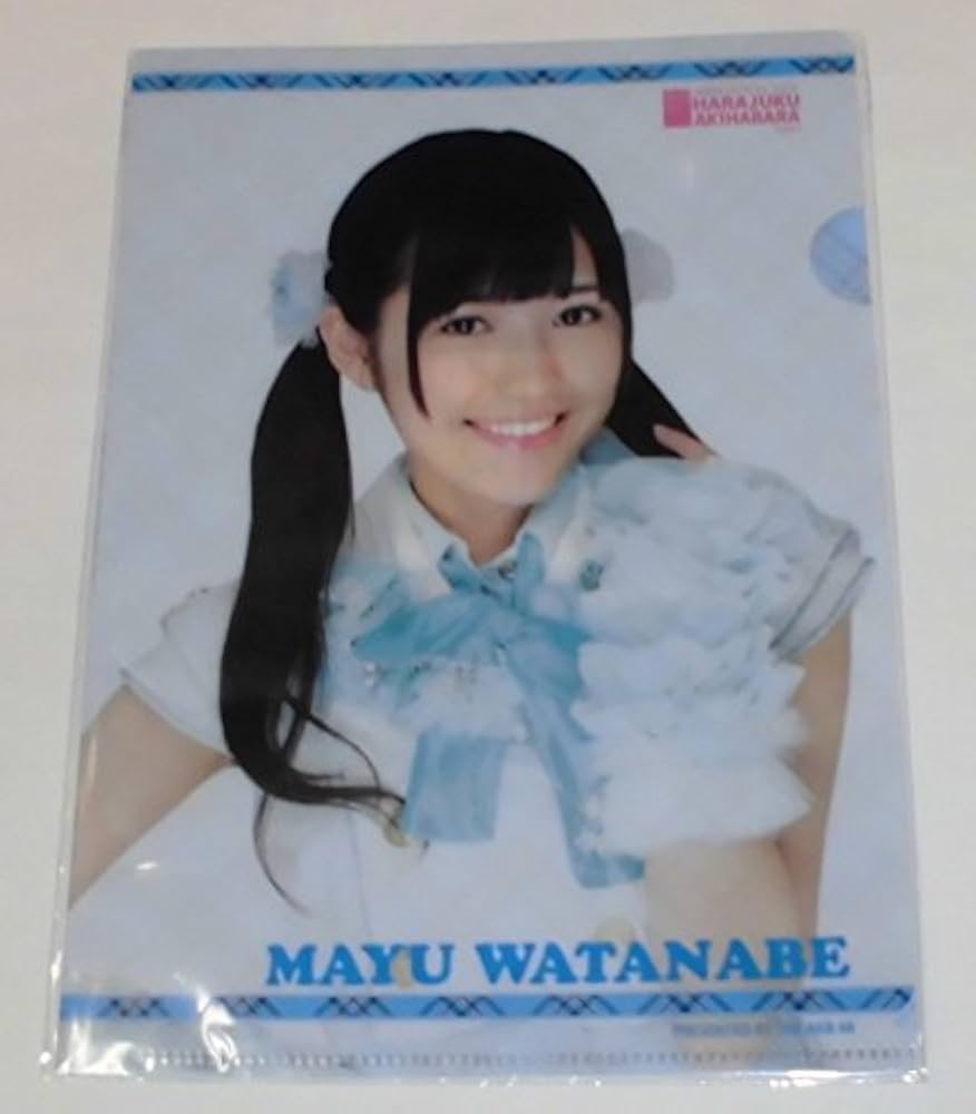 Amazon.co.jp: AKB48 OFFICIAL SHOP A5クリアファイル 渡辺麻友 : おもちゃ