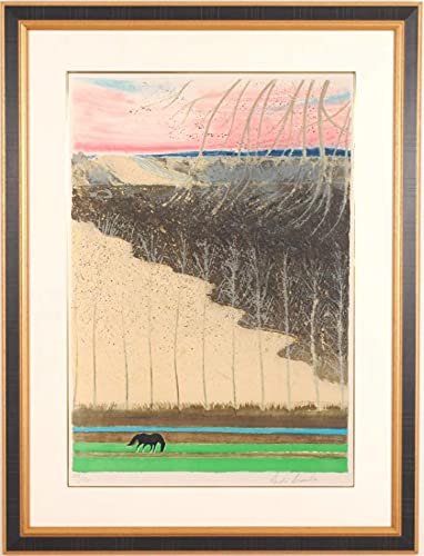 Amazon | アンドレ・ブラジリエ 「ルペーニュの沼」 馬 絵画 風景画