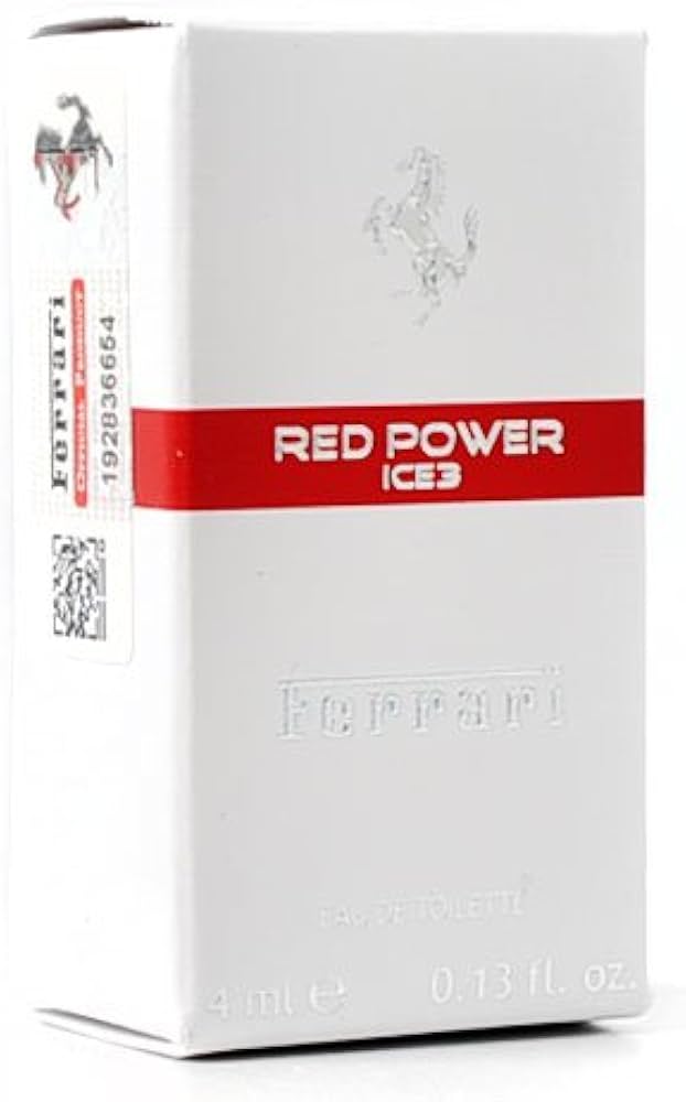 Ferrari Red Power Ice 3 Eau de Toilette Miniature 4ml : Amazon.ae