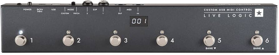 Amazon | ブラックスター BLACKSTAR LIVE LOGIC USB MIDI CONTROLLER 6