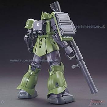 Amazon.com: HG Mobile Suit Gundam THE ORIGIN 1/144 Zaku I (Denim