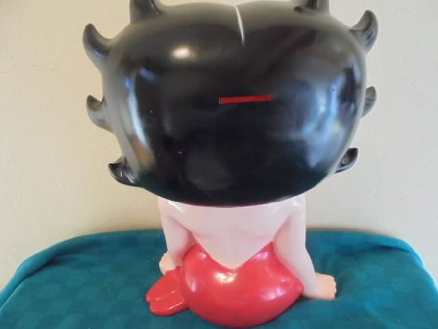 Amazon | ベティちゃん ベティブープ 貯金箱 ソフビ フィギュア 約