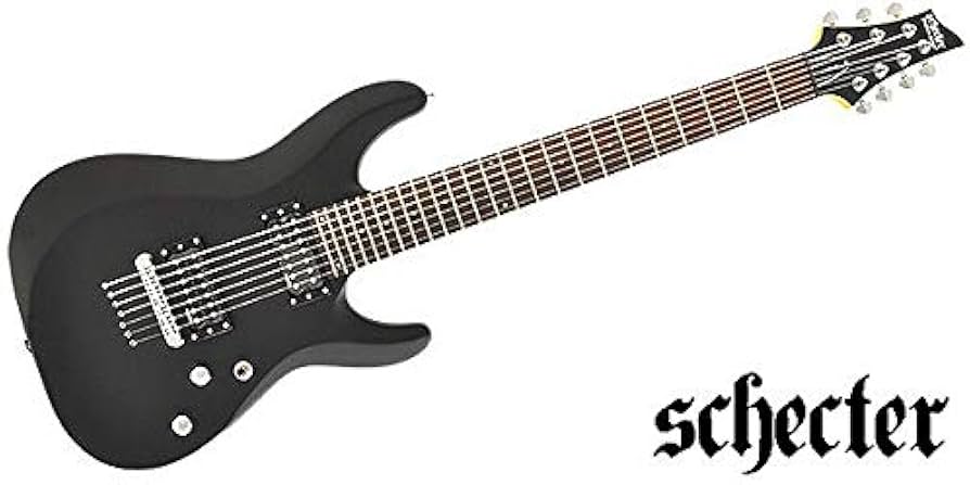 Amazon | SCHECTER (シェクター) 7弦エレキギター C-7 DELUXE SBK 7弦