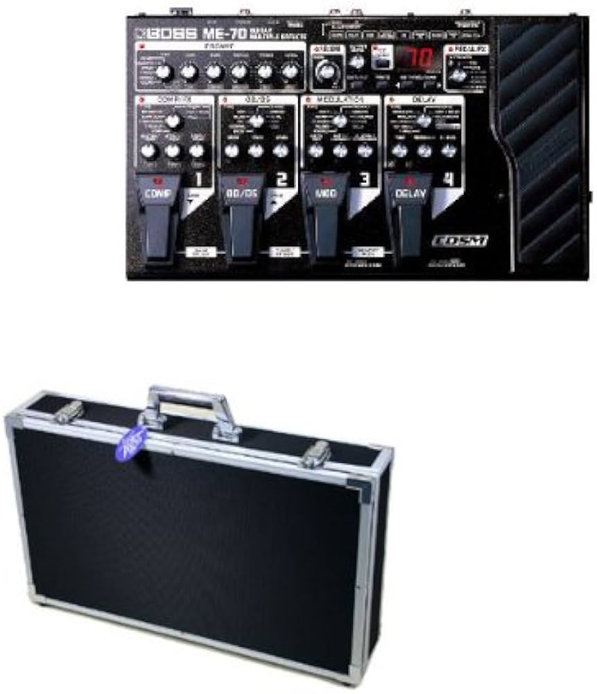 Amazon.co.jp: 【ハードケース/ブラック付】BOSS ME-70 ボス ギター用