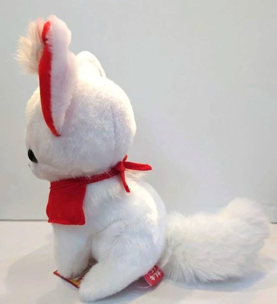 Amazon.co.jp: ちょコンとキツネ 白キツネ（伏見稲荷）M : おもちゃ
