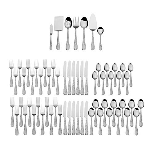 Amazon.com | International Silver Garland Frost 67-Piece Stainless
