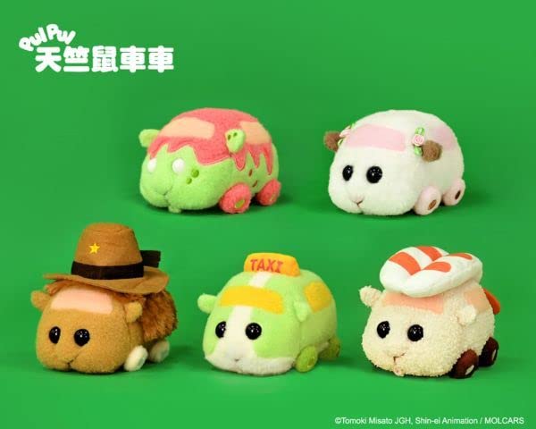 Amazon.co.jp: 台湾 PUI PUI モルカー ぬいぐるみ 6インチ 5体セット
