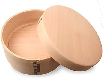 Amazon｜曲げわっぱ おひつ 5合浅型 しゃもじ大付き 栗久 秋田 お櫃