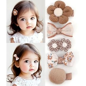 ベビー女児用ヘアクリップ - Amazon.co.jp