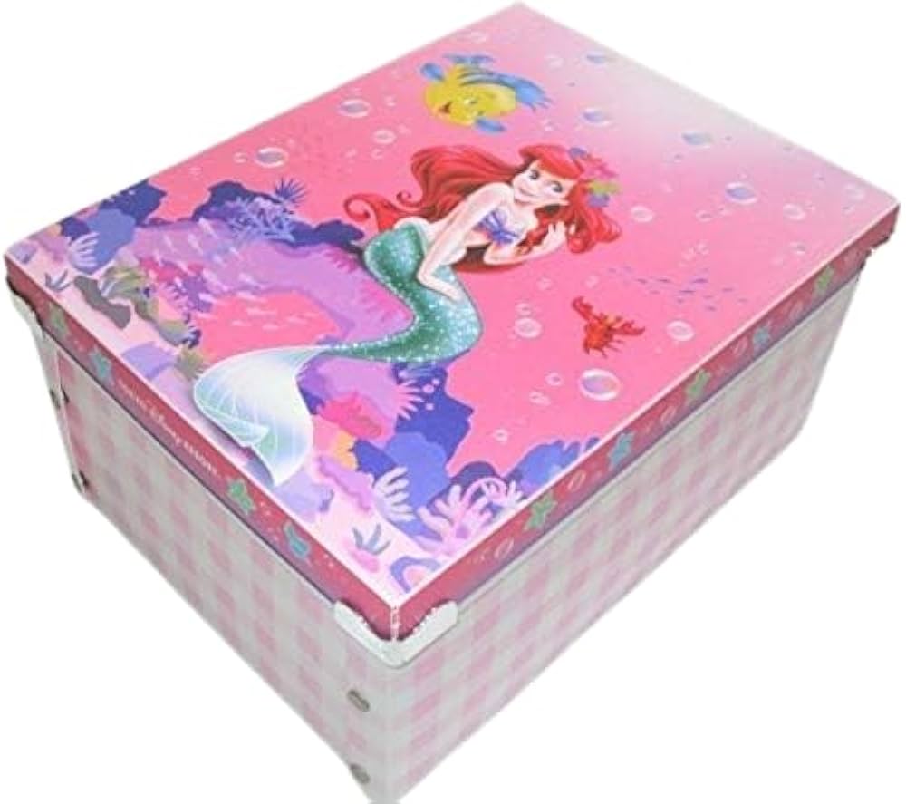 Amazon.co.jp: ディズニー アリエル 収納 ボックス おもちゃ 小物入れ