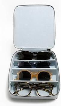 Amazon.co.jp: カラーチャート 革製メガネケース（4本収納） (71