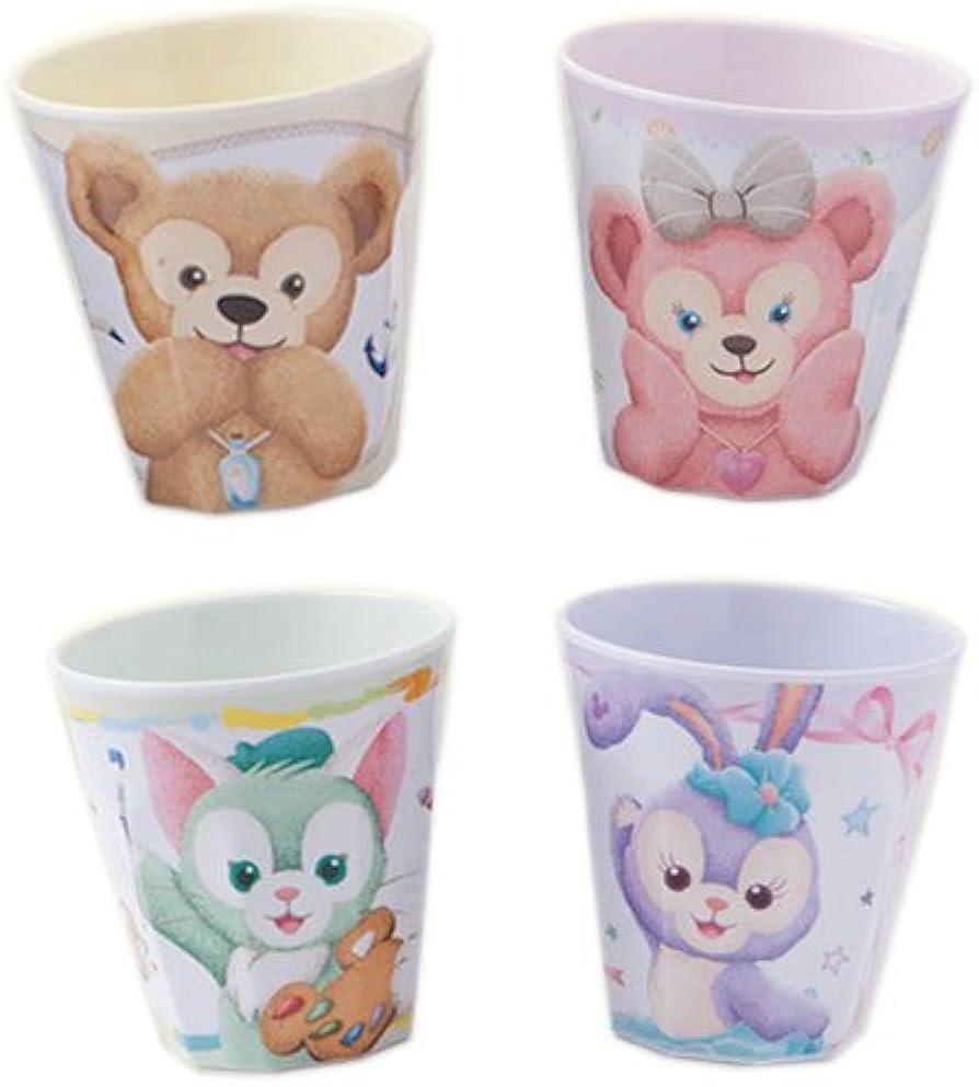 Amazon.co.jp: ダッフィー＆フレンズ カップセット コップ グラス