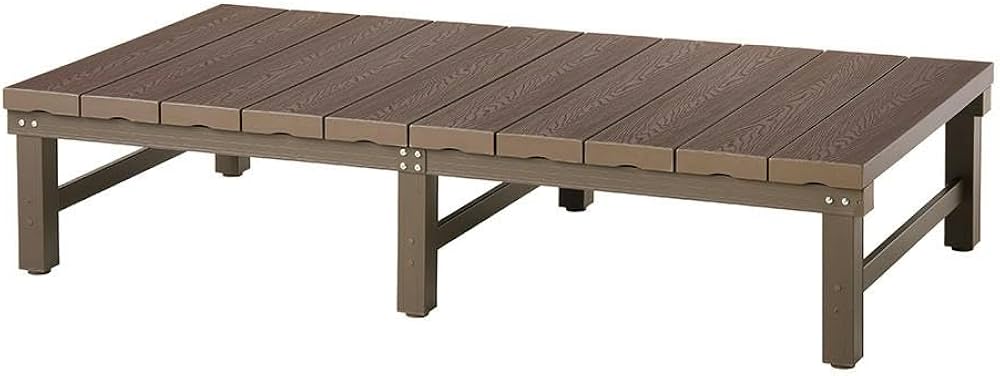 Amazon.co.jp: カインズ(CAINZ) 人工木アルミデッキ 幅180cm 奥行90cm