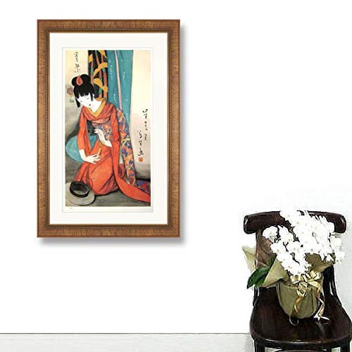 Amazon.co.jp: 竹久夢二『星まつり』ジクレー 人物画 女性画 美人画 新