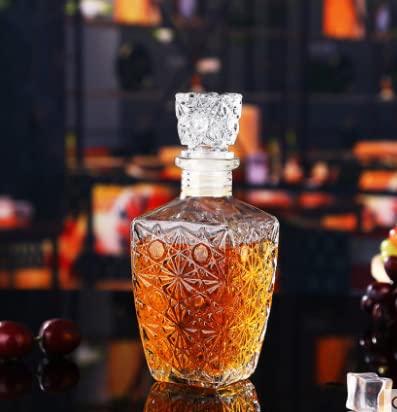 Amazon | デキャンタ クリスタル ボトル、エレガントな外国のワイン