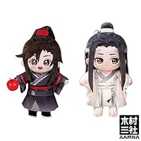 Amazon | 魔道祖師 ぬいぐるみ 20cm 人形 魏無羨 藍忘機 可愛い人形