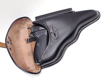 Amazon.co.jp: 琥花堂 ドイツ軍 ワルサー P38 ホルスター 黒 レプリカ
