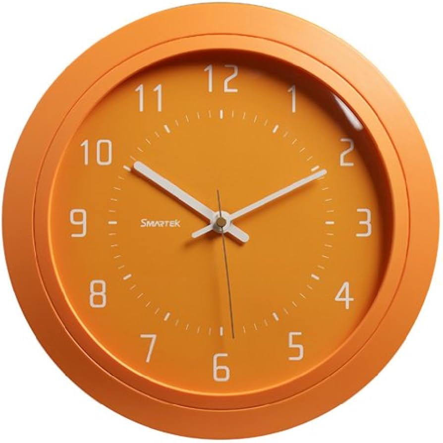 Amazon.co.jp: Smartek(スマーテック) 壁掛け時計 アナログ表示 連続