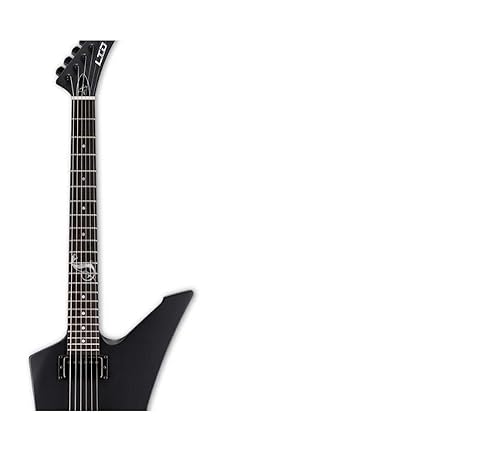 Amazon.com: ESP LTD James Hetfield Signature Snakebyte - Black